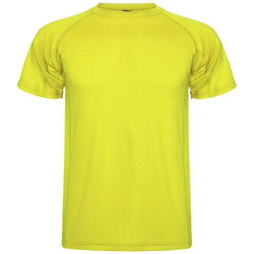 T-shirt sport promotionnel homme 150gr Montecarlo ROLY Jaune fluo